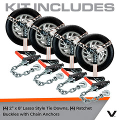 VULCAN Cordura wear pads protect straps and vehicles from abrasion.
