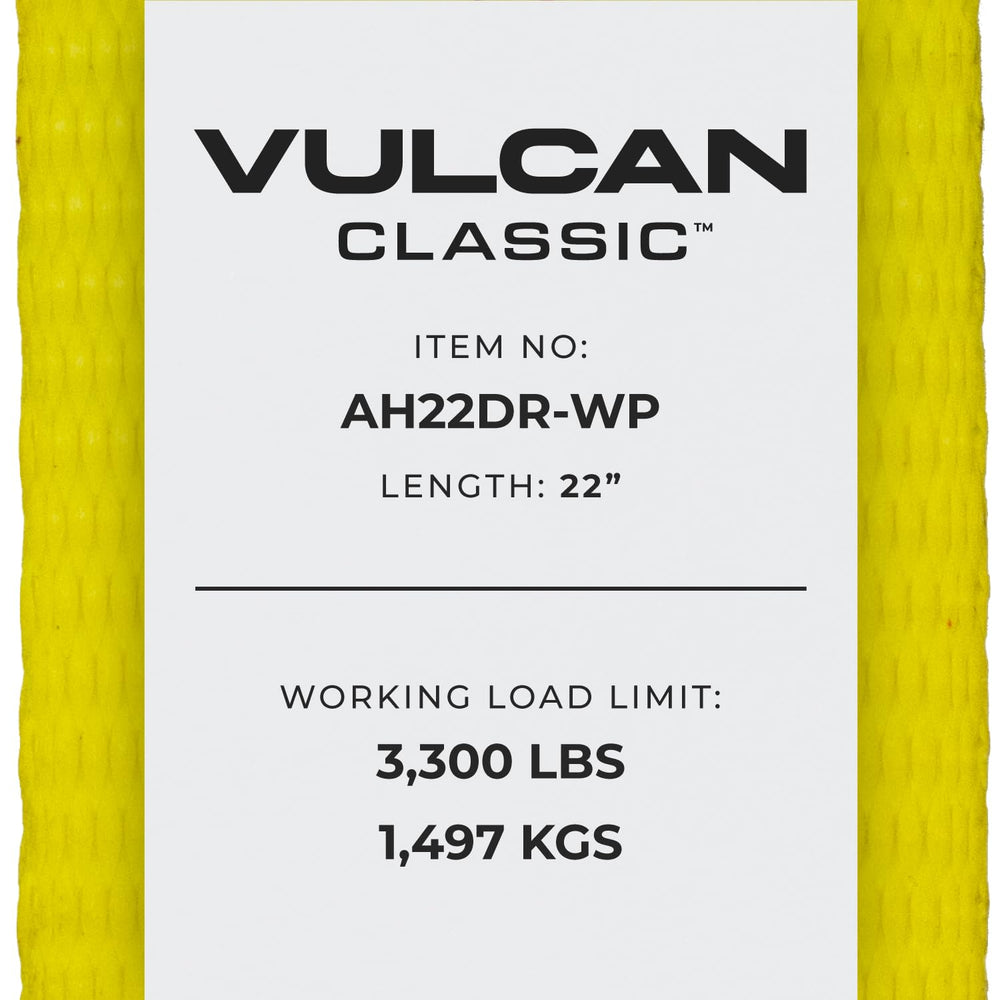 VULCAN heavy-duty 2 inch webbing delivers reliable load security