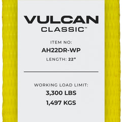 VULCAN heavy-duty 2 inch webbing delivers reliable load security