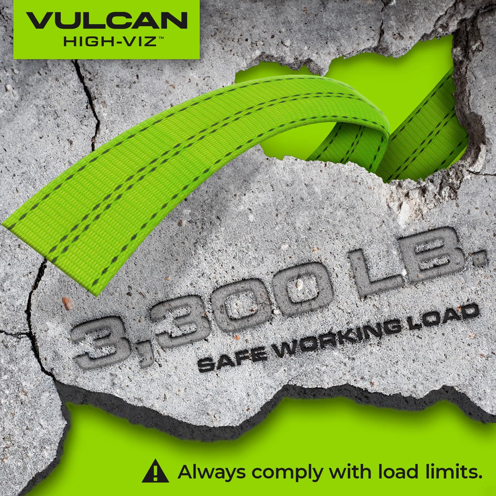 VULCAN safe working load tag aids quick inspections on site.