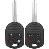 Vurkcy Ford F-150 key fob front view with 4-button layout and remote start.
