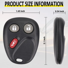 Vurkcy 315 MHz remote; easy compatibility with GM vehicles.