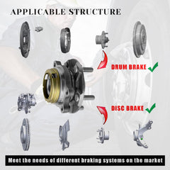 Vurkcy 4-bolt triangular flange ensures secure mounting on compatible vehicles.
