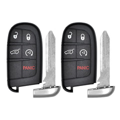 Vurkcy 5-button key fob for Jeep Grand Cherokee, reliable replacement in 2014-2022 models.
