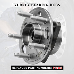 Vurkcy 513288 top-view hub assembly with precise flange alignment.