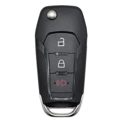 Vurkcy Ford key fob front view showing solid shell and reliable lock button.