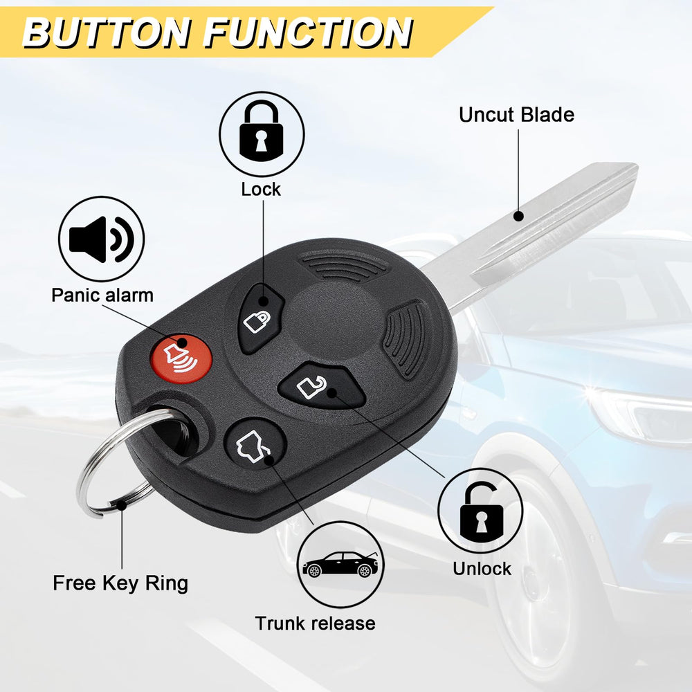 Vurkcy key fob inside electronics view with pre-installed battery.