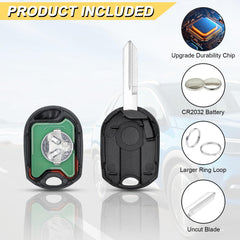 Vurkcy key fob with shockproof plastic for daily durability.