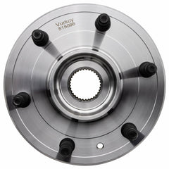 Vurkcy front-left hub assembly ready for GM trucks.