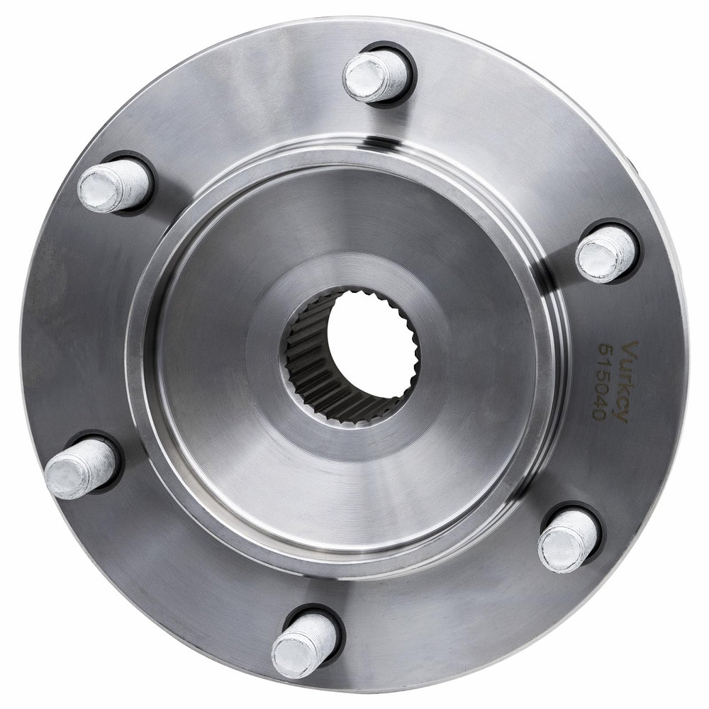 Vurkcy encoder-type hub closeup showing durable mechanism for reliable performance