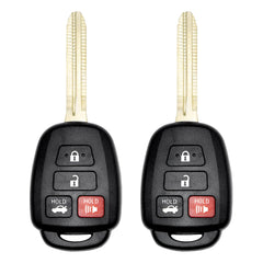 Vurkcy HYQ12BDM front view key fob replacement for Toyota remotes