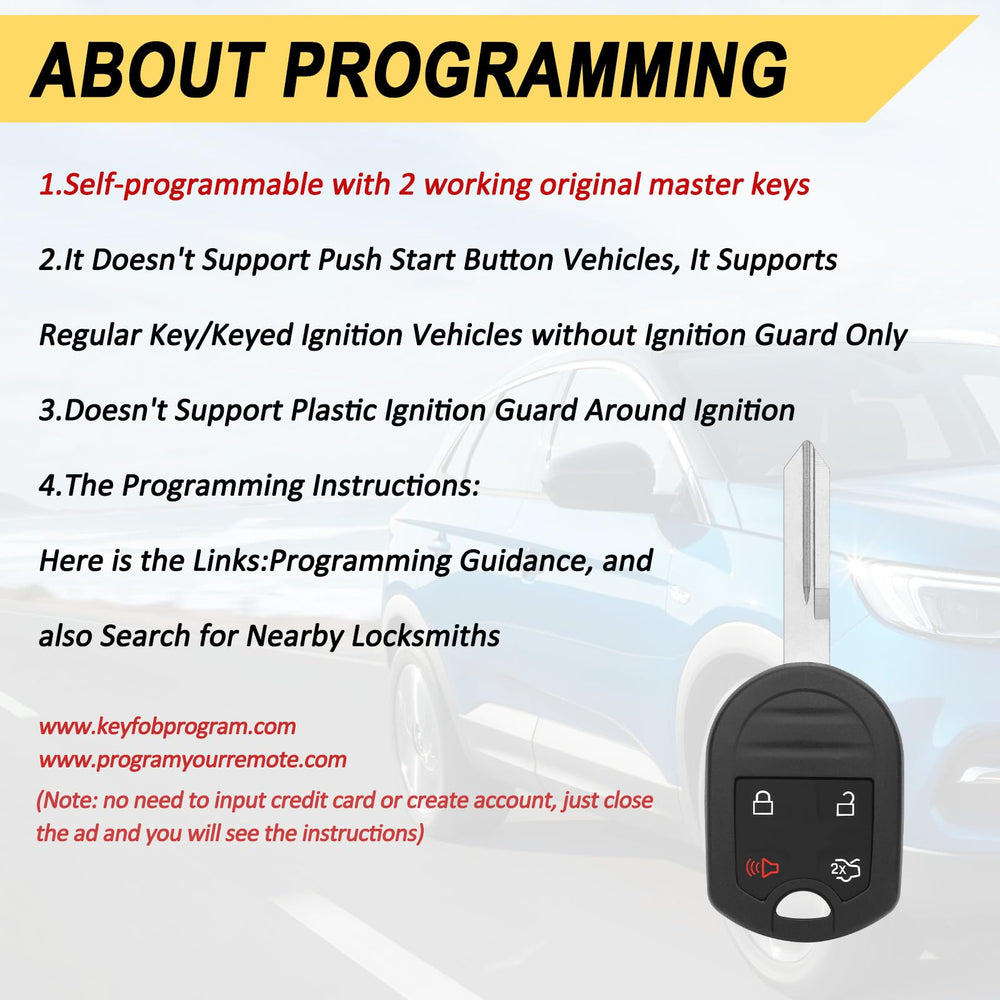 Vurkcy key fob 2pcs packaging, comes as a ready-to-ship replacement.