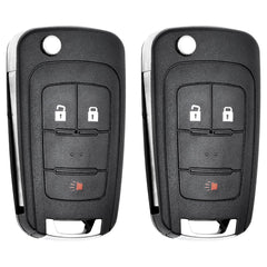 Vurkcy key fob for Chevrolet Equinox front view with reliable lock and unlock.
