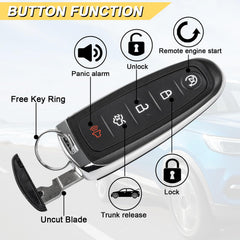 Vurkcy C-Max Energi key fob rear view highlighting durable housing.