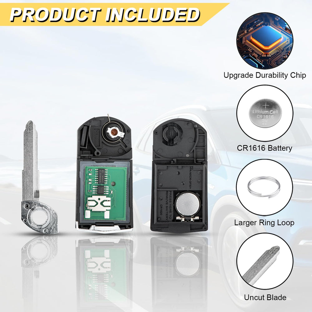 Vurkcy compact key fob design for easy handling