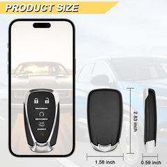 Vurkcy key fob Cruze, front view showing compact design