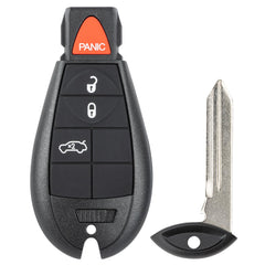 Vurkcy Dodge Dart key fob front view, ready for replacement.