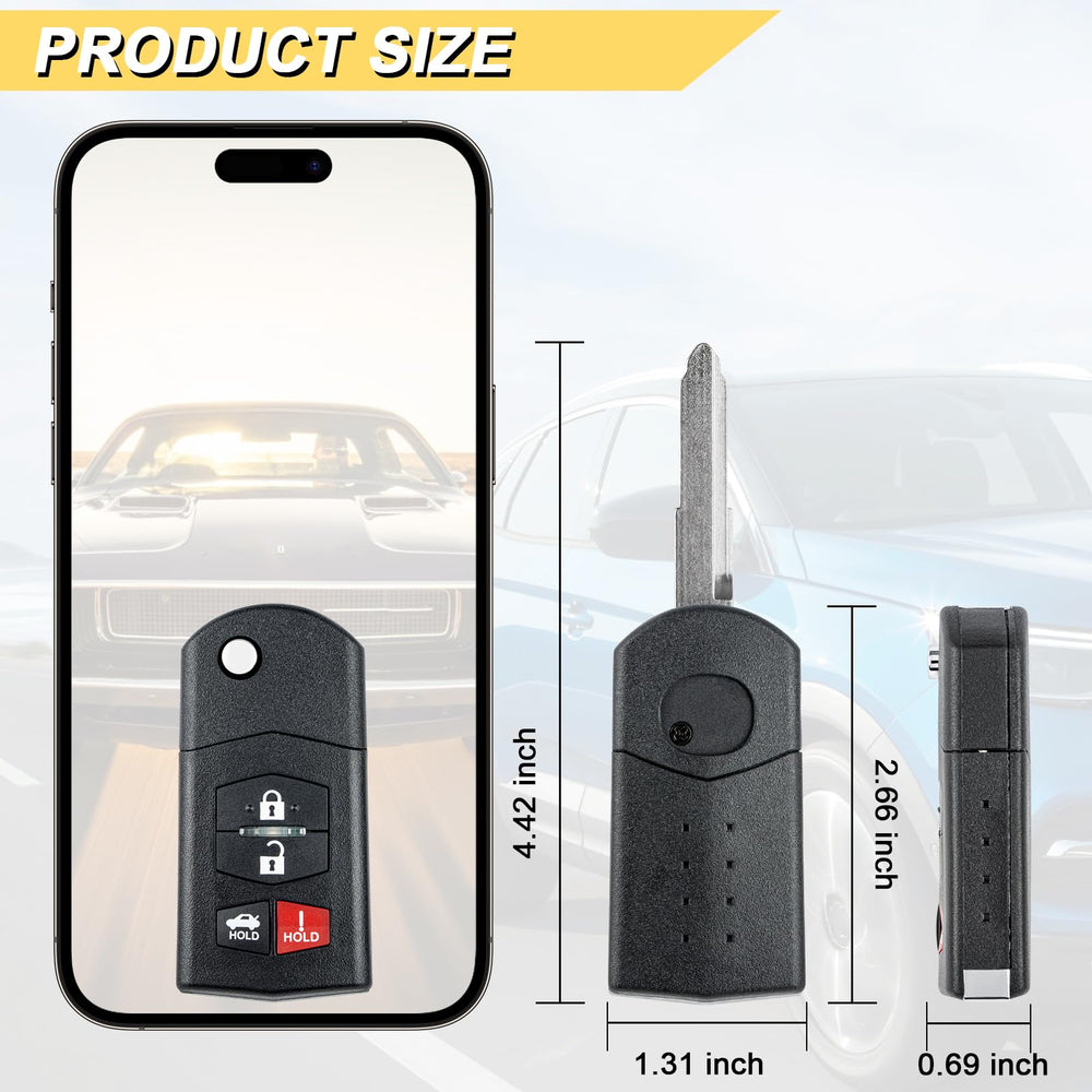 Vurkcy key fob electronics with preinstalled battery for quick swap