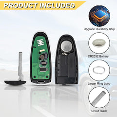 Vurkcy key fob electronics pre-installed inside the shell.