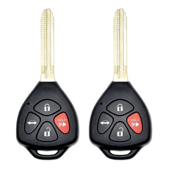 Vurkcy key fob front view with four buttons for quick remote access.