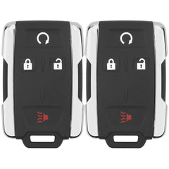 Vurkcy key fob remote front view with four buttons for GM trucks