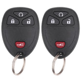 Vurkcy key fob remote front view for Chevy and GMC, easy replacement option