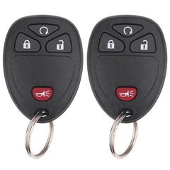 Vurkcy key fob remote front view for Chevy and GMC, easy replacement option