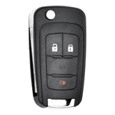 Vurkcy key fob replacement for Chevrolet Equinox front view, easy plug-and-go device