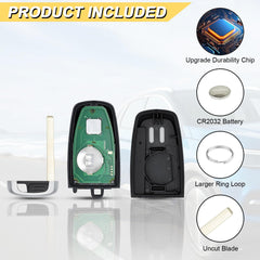 Vurkcy key fob for Ford Edge - front view, reliable performance.