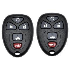 Vurkcy key fob replacement for GM cars, 2-pack included.