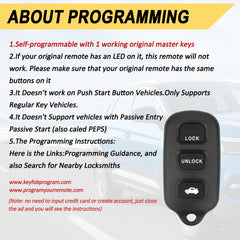 Vurkcy key fob buttons close-up showing easy-to-use layout.