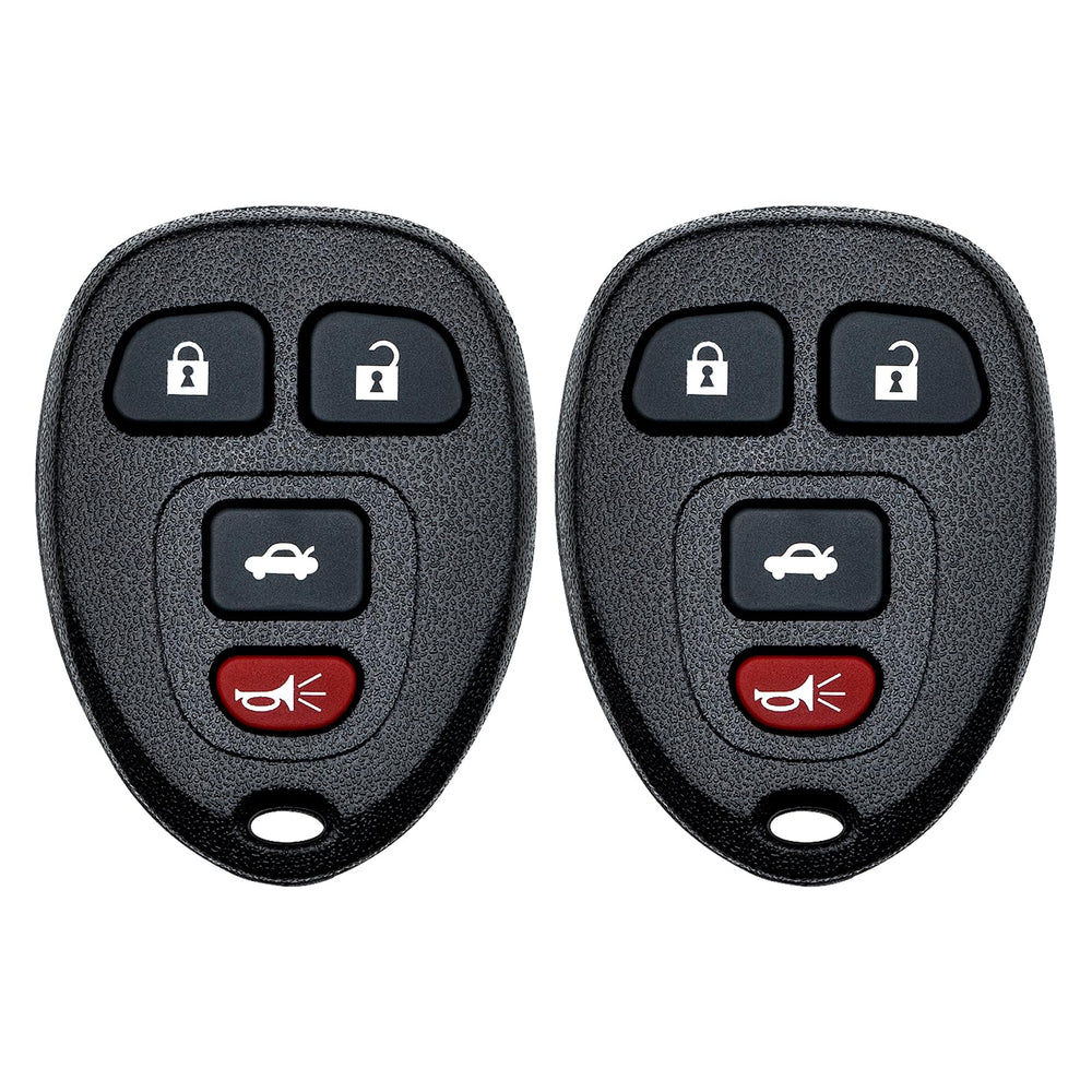 Vurkcy keyfob KOBGT04A 2-pack for quick replacement on compatible GM models.