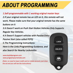 Vurkcy key fob premium plastic casing with shockproof build