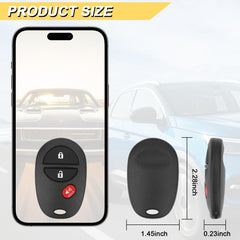 Vurkcy key fob for Toyota Tundra compatible replacement remote.