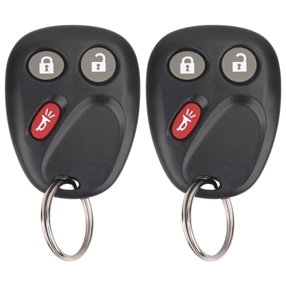 Vurkcy keyless remote fob front view for GM models; ready replacement.
