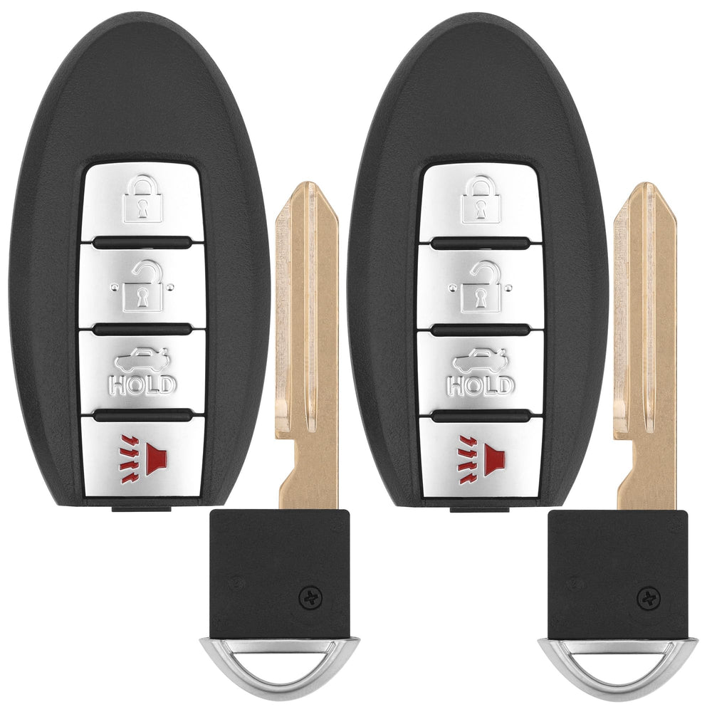 Vurkcy Nissan Altima key fob replacement with two remotes for backup access option