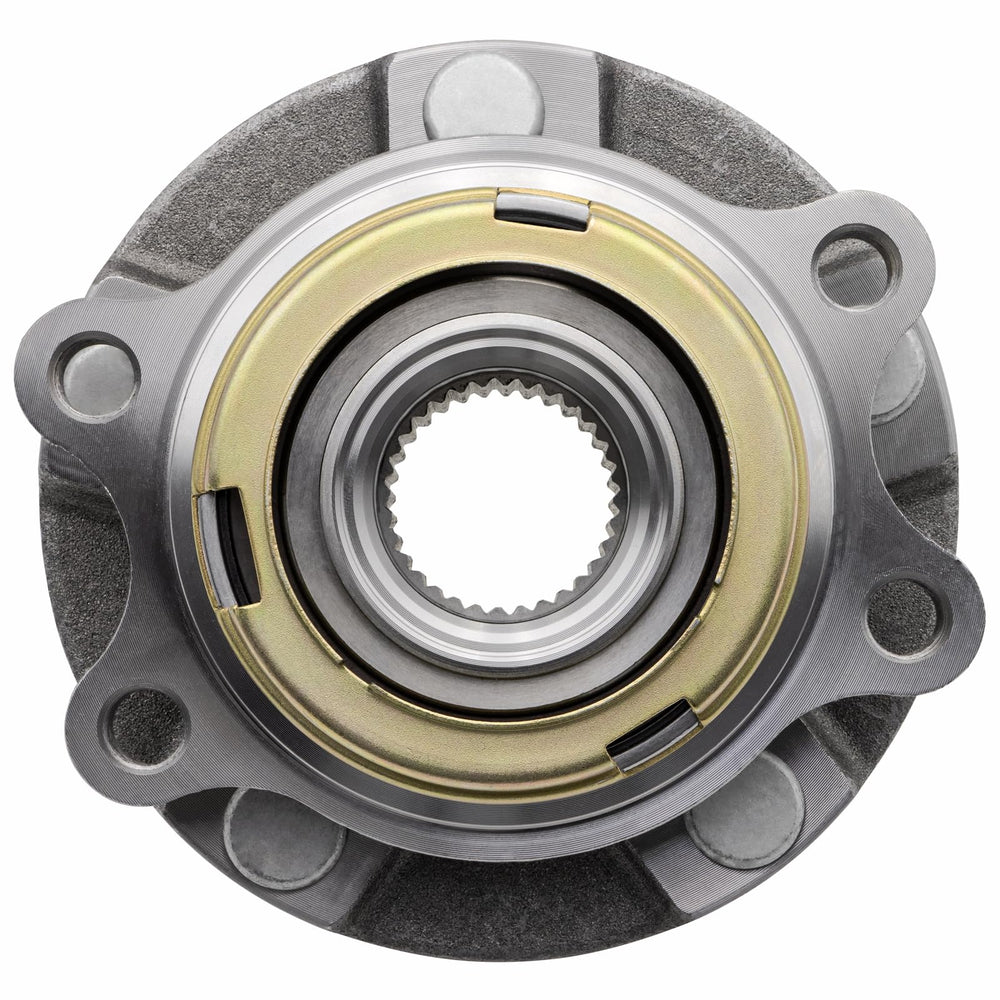 Vurkcy packaging includes a one-piece hub assembly for simple replacement.
