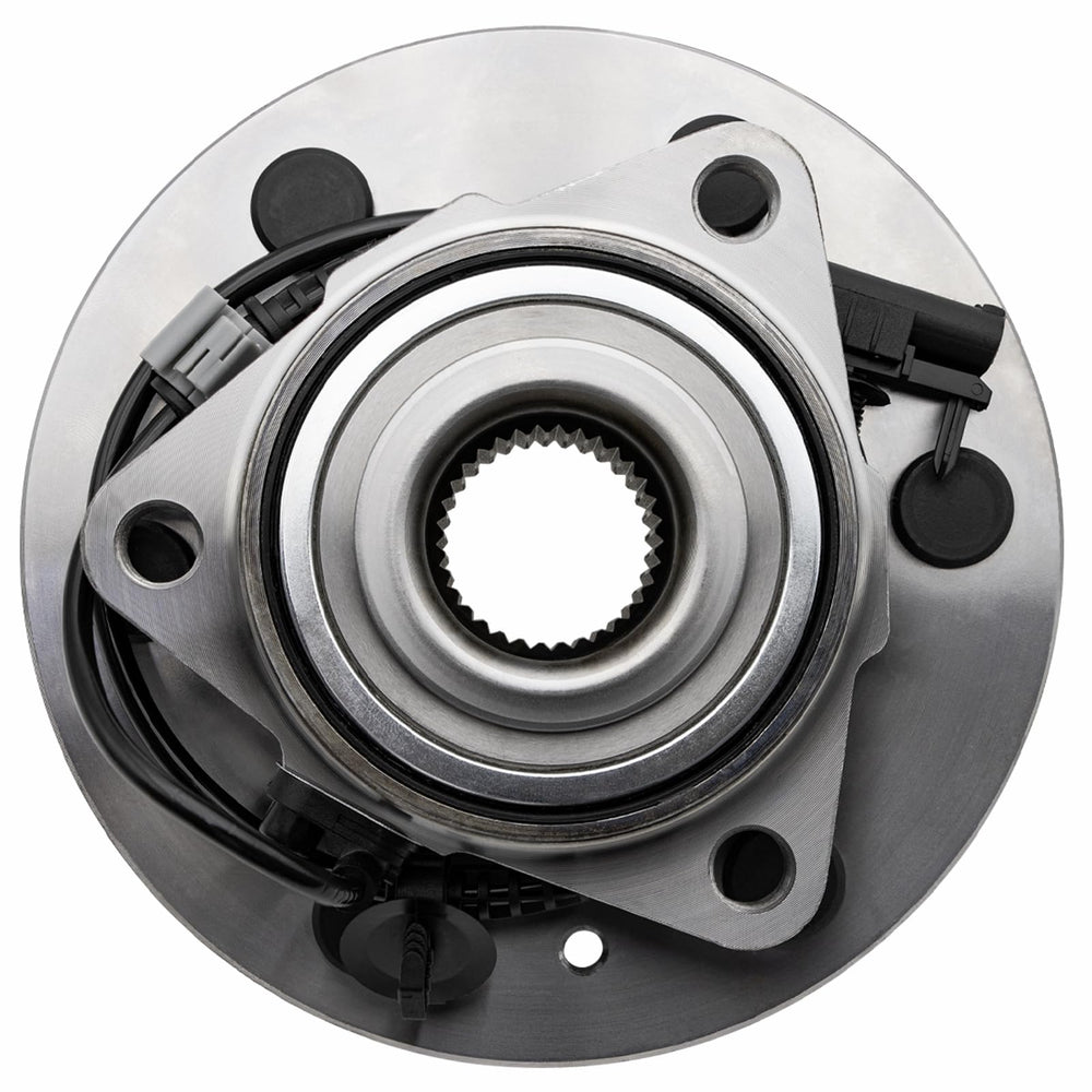 Vurkcy packaging displays one front wheel hub assembly.