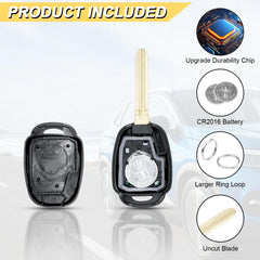 Vurkcy two-pack packaging for Toyota fobs