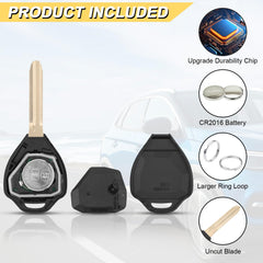 Vurkcy two-pack remote fobs ready for use.