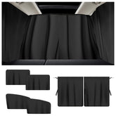 VVAG divider curtain car window shade creating private space inside the car