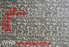 VViViD air-release technology delivers bubble-free finish for a seamless camo look.