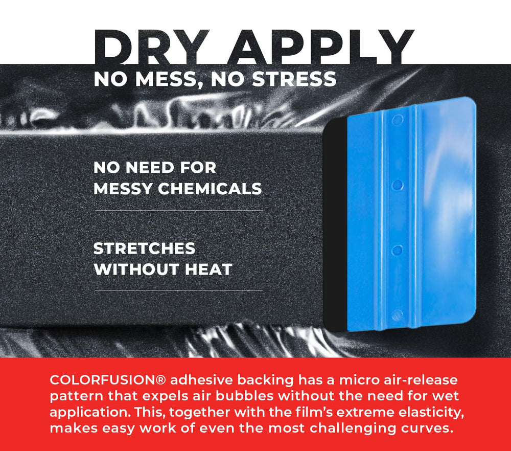 VViViD ColorFusion ash-grey heat-healing enables scratch recovery with heat