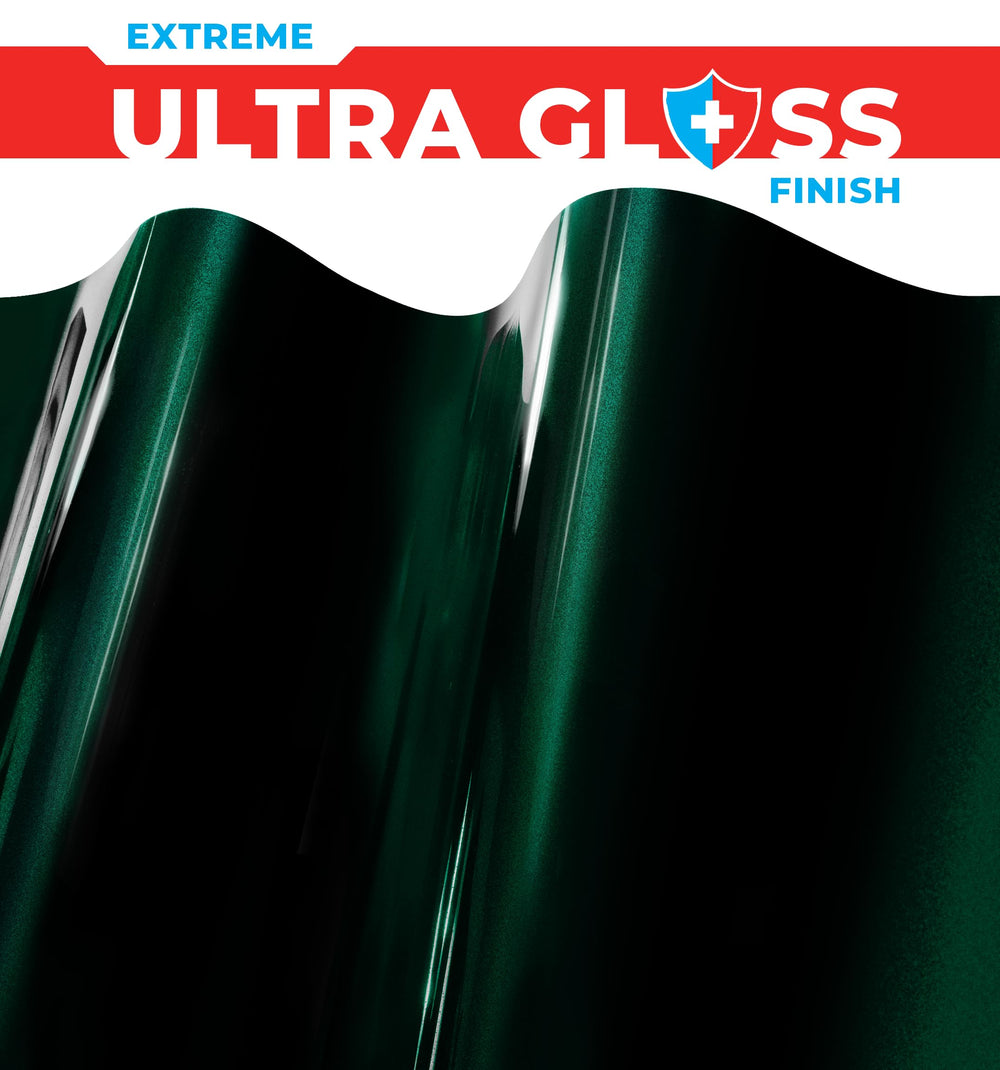 VViViD ColorFusion gloss Shadow Green packaging highlights film durability and handling