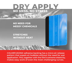 Clean edge finish demonstrated during a precise installation