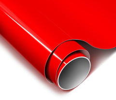 VViViD ColorFusion PPF dragon fire red wrap ideal for quick removable protection.