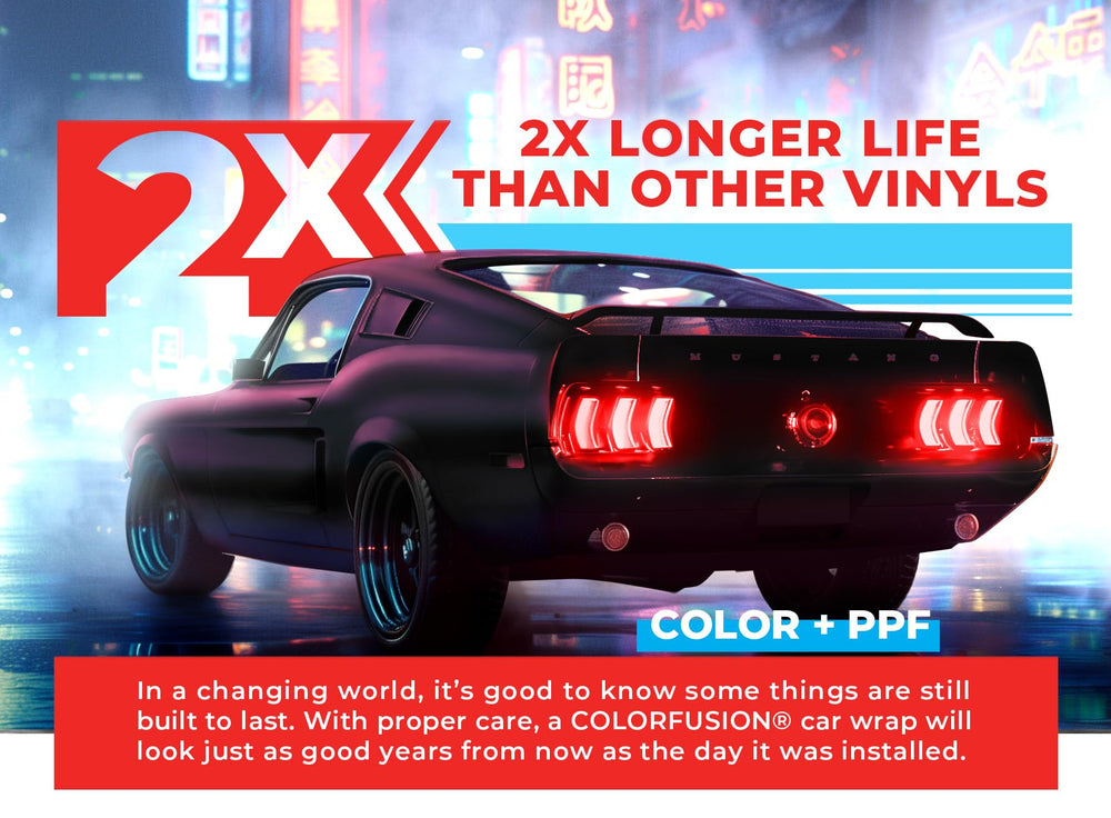 VViViD ColorFusion PPF dry apply setup for bubble-free installation.