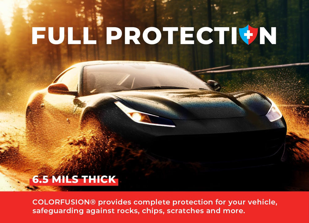 VViViD ColorFusion PPF wet-dry application options for accurate installs.