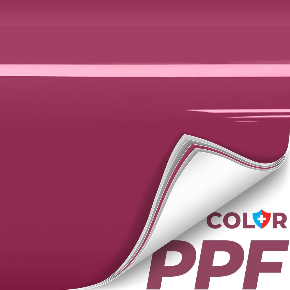 VViViD ColorFusion PPF uses surface-safe adhesive protecting top coats.