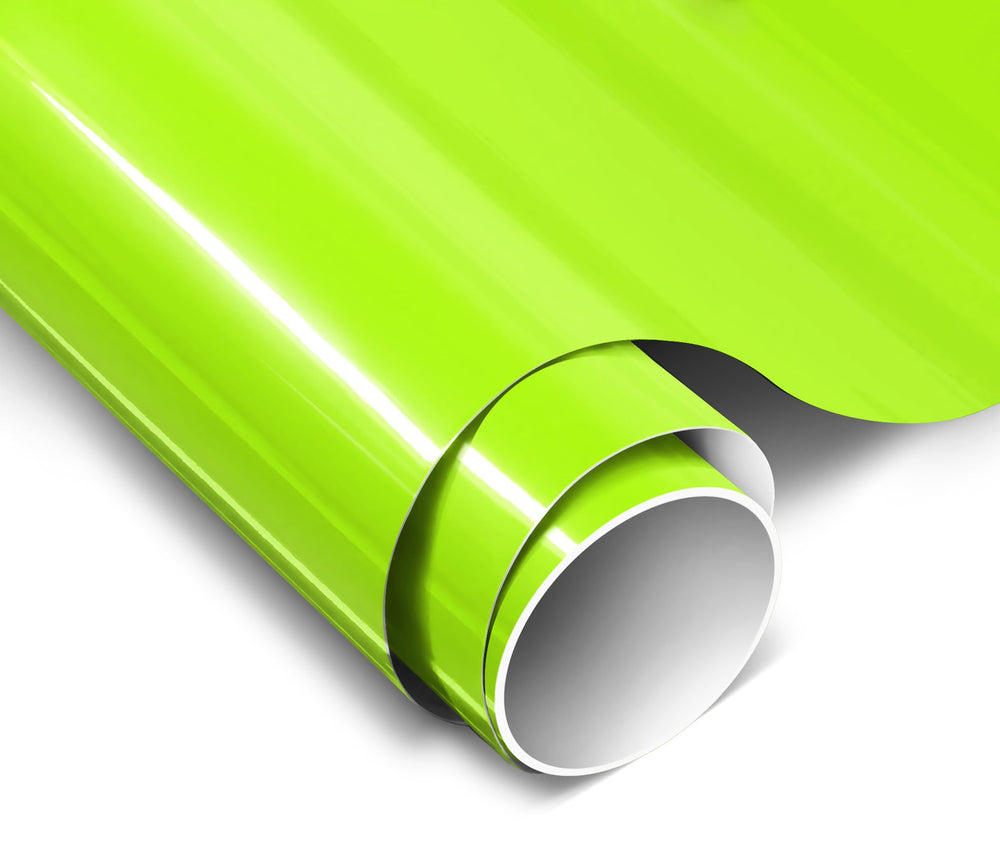 VViViD ColorFusion PPF roll in Apple Green gloss, durable color protection.
